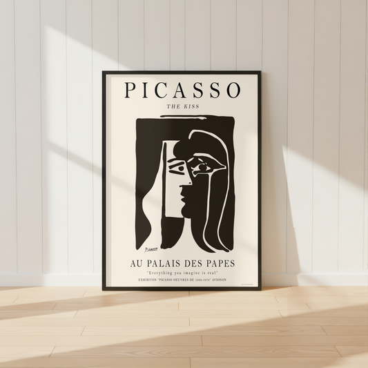 Picasso The Kiss Exhibition Print