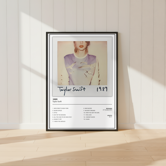 Taylor Swift - 1989 Album Poster