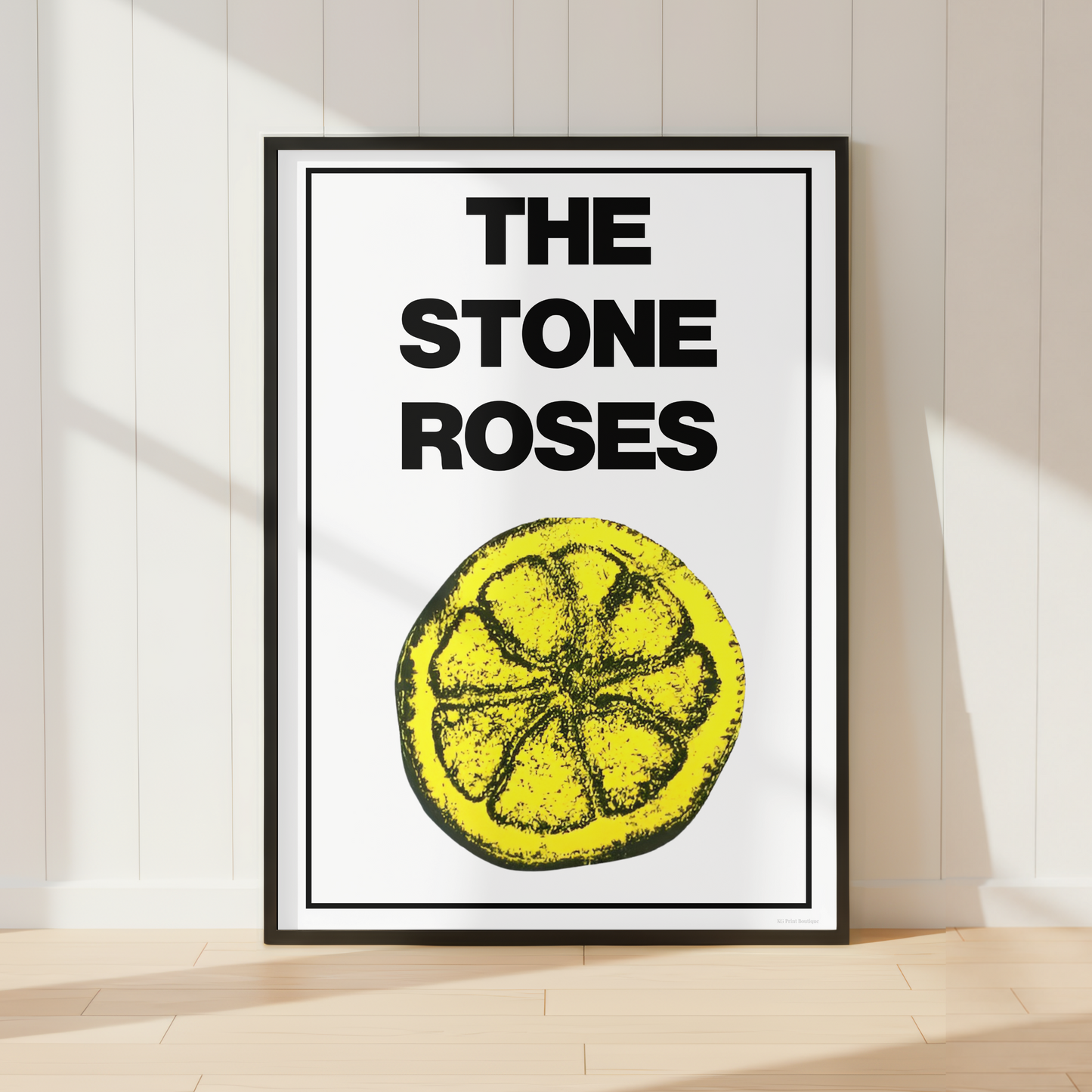 The Stone Roses Lemon Print