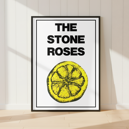 The Stone Roses Lemon Print