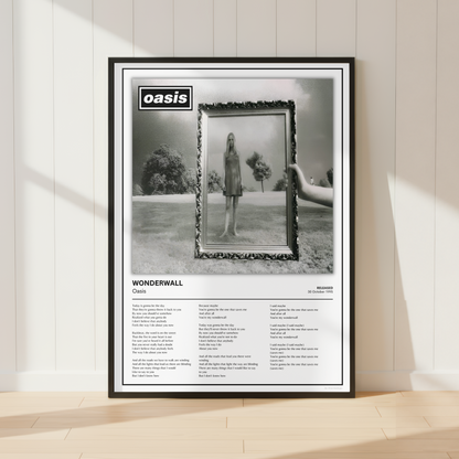 Oasis Wonderwall Album Print