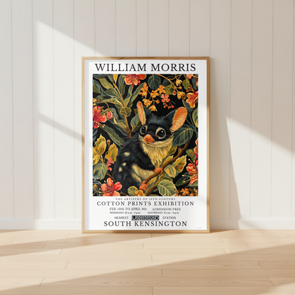 William Morris Possum Poster / Art Exhibition Print