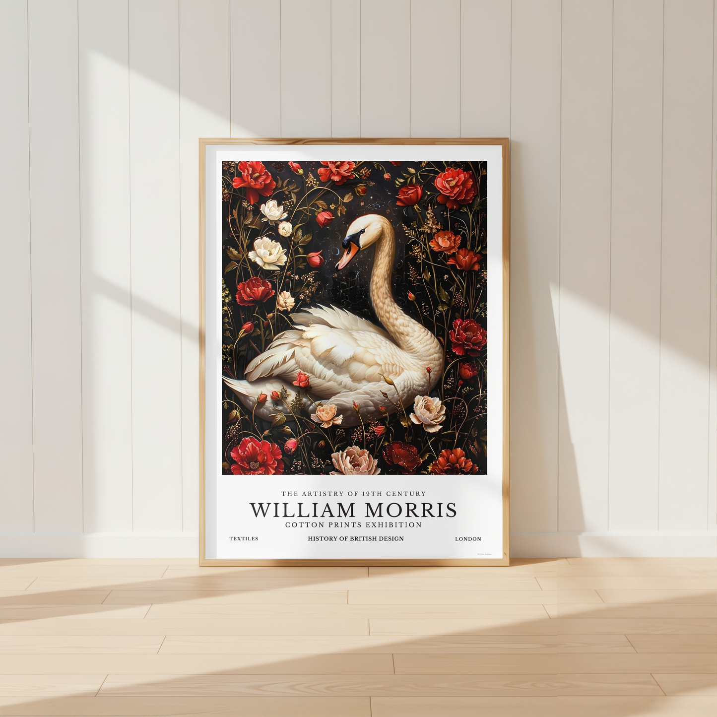 William Morris Swan Print