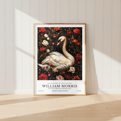 William Morris Swan Print