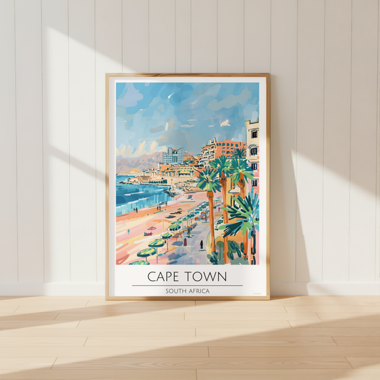 South Africa, Cape Town Travel Print