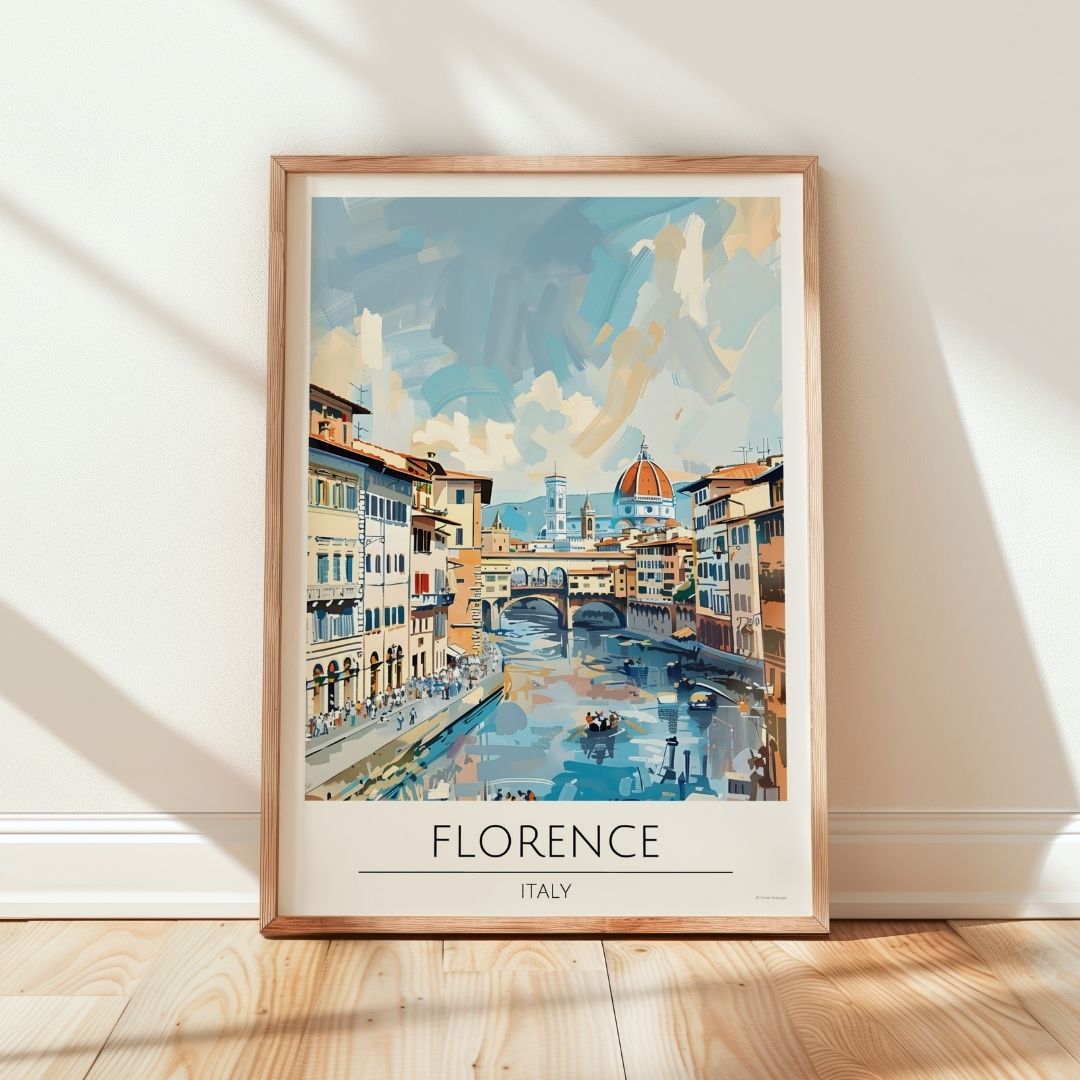 Italy, Florence Travel Print