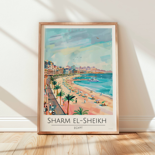 Egypt, Sharm El Sheikh Travel Print