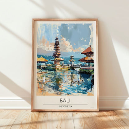 Indonesia, Bali Travel Print