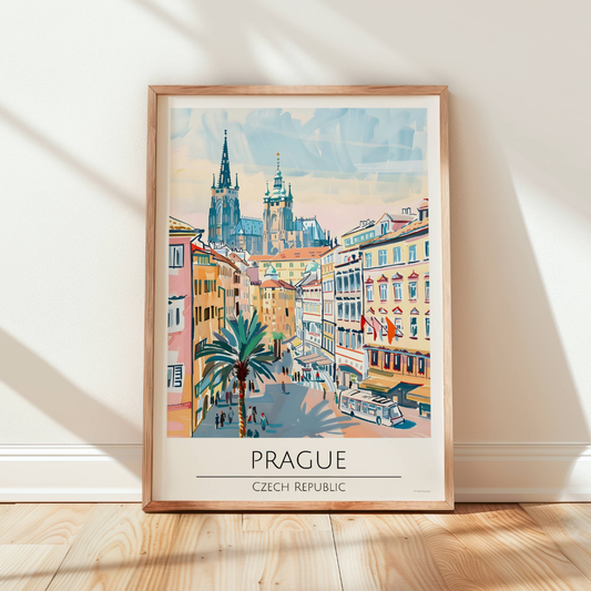 Czech Republic, Prague Travel Print