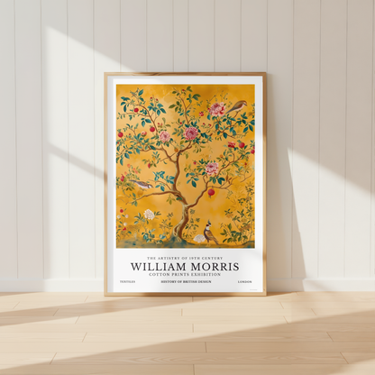 William Morris Tree of Life Bird Print