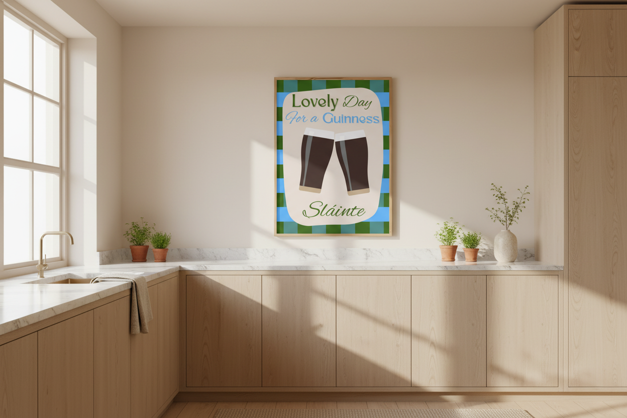 Lovely Day for a Guinness Print