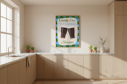 Lovely Day for a Guinness Print