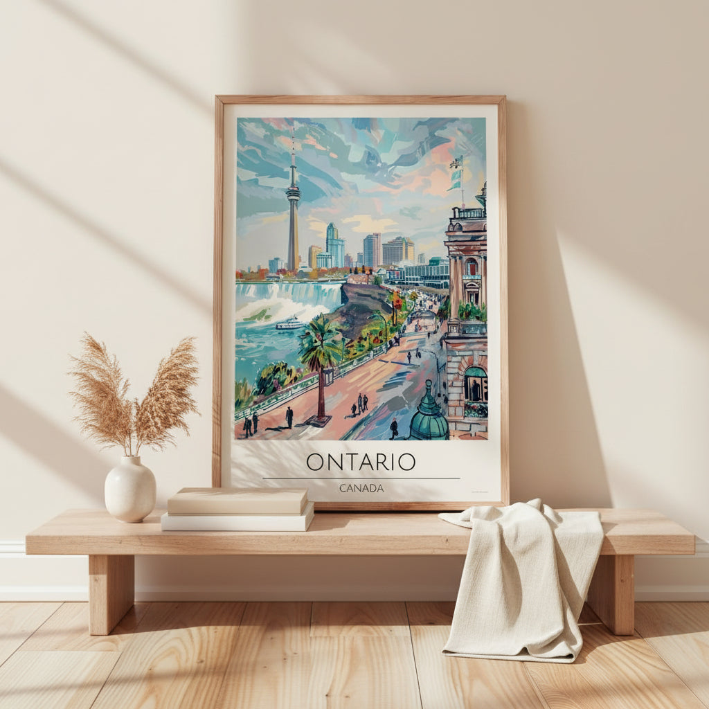 Canada - Ontario Travel Print Poster