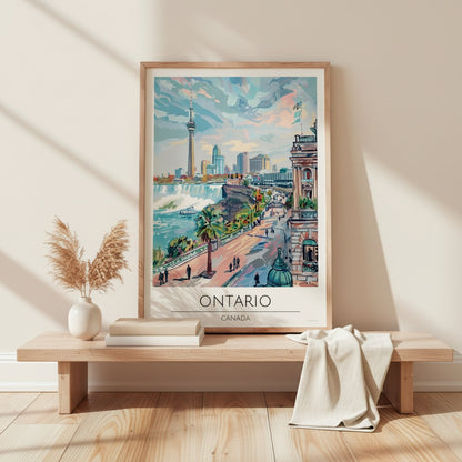 Canada - Ontario Travel Print Poster