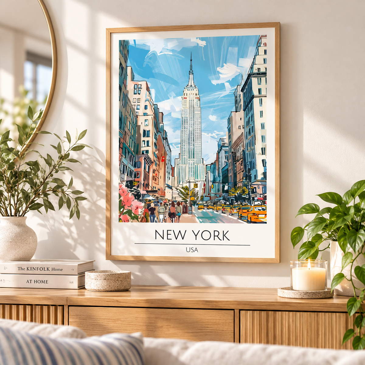 New York Wall Art Print