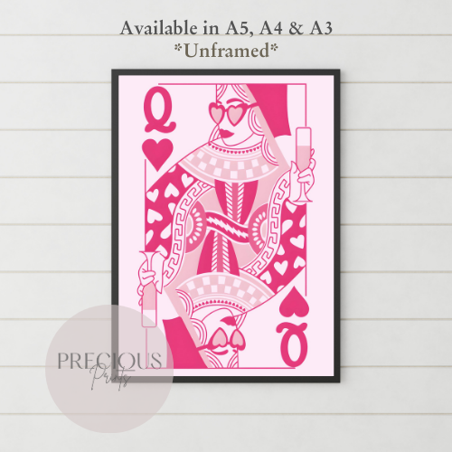 Queen of Hearts Poster