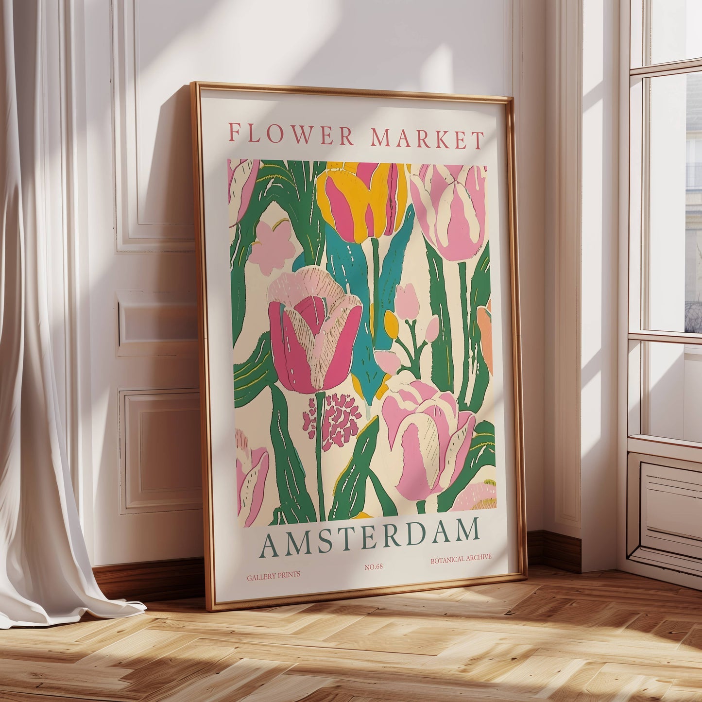 Amsterdam Floral Print
