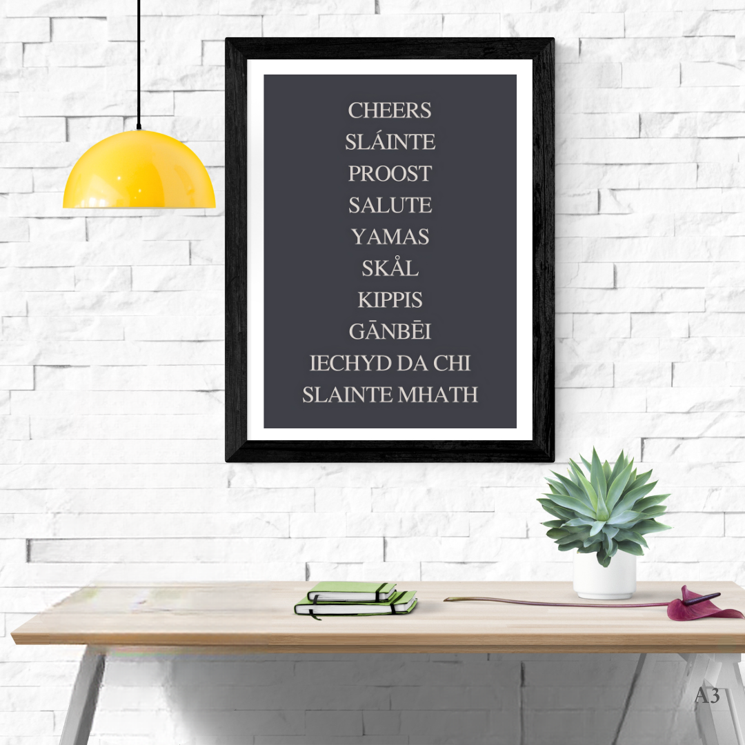 'Cheers' Poster