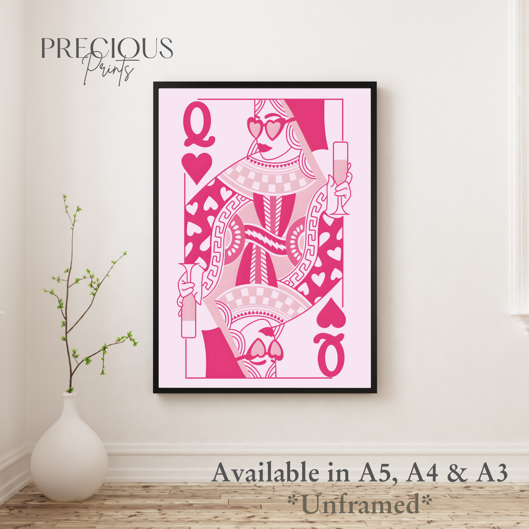 Queen of Hearts Poster