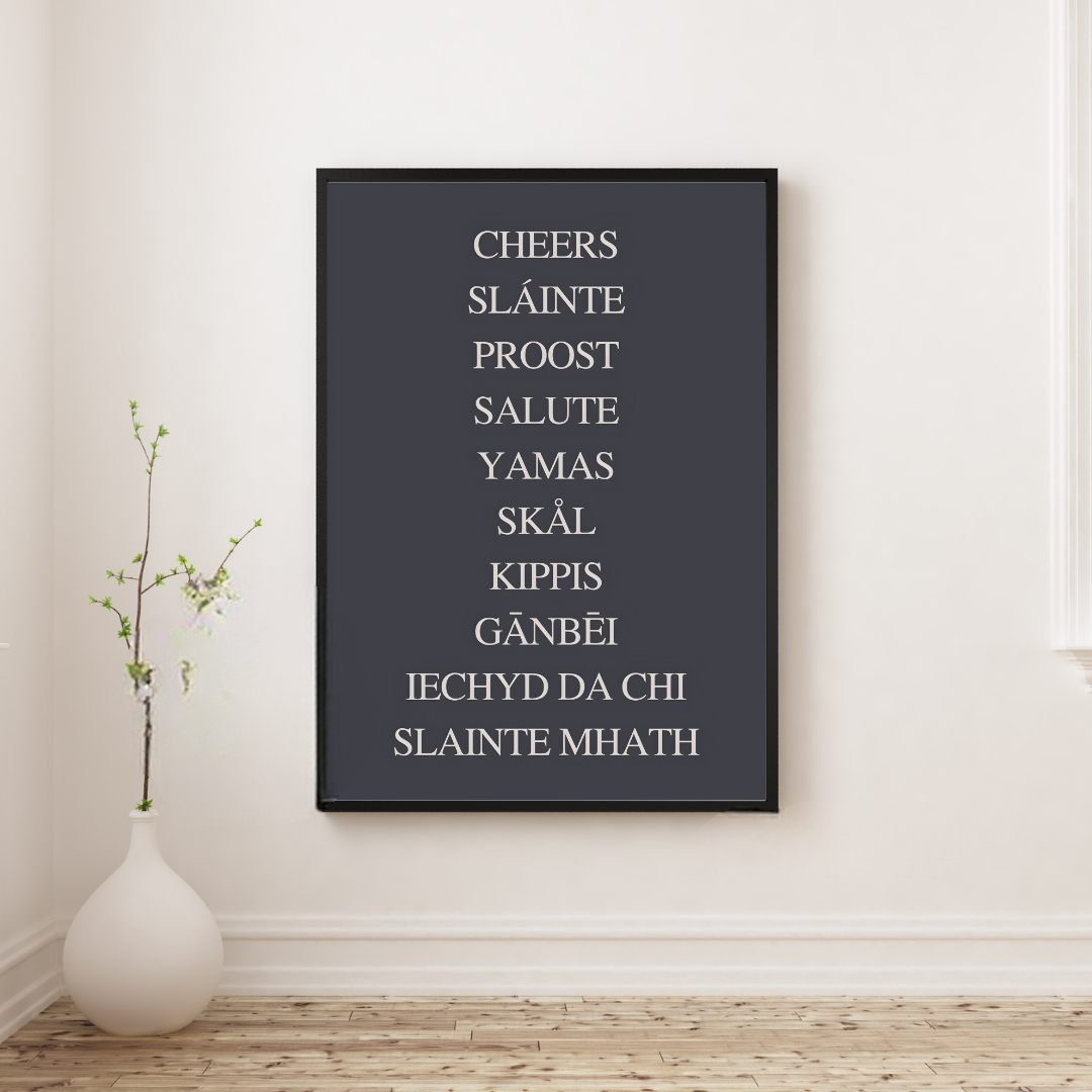 'Cheers' Poster