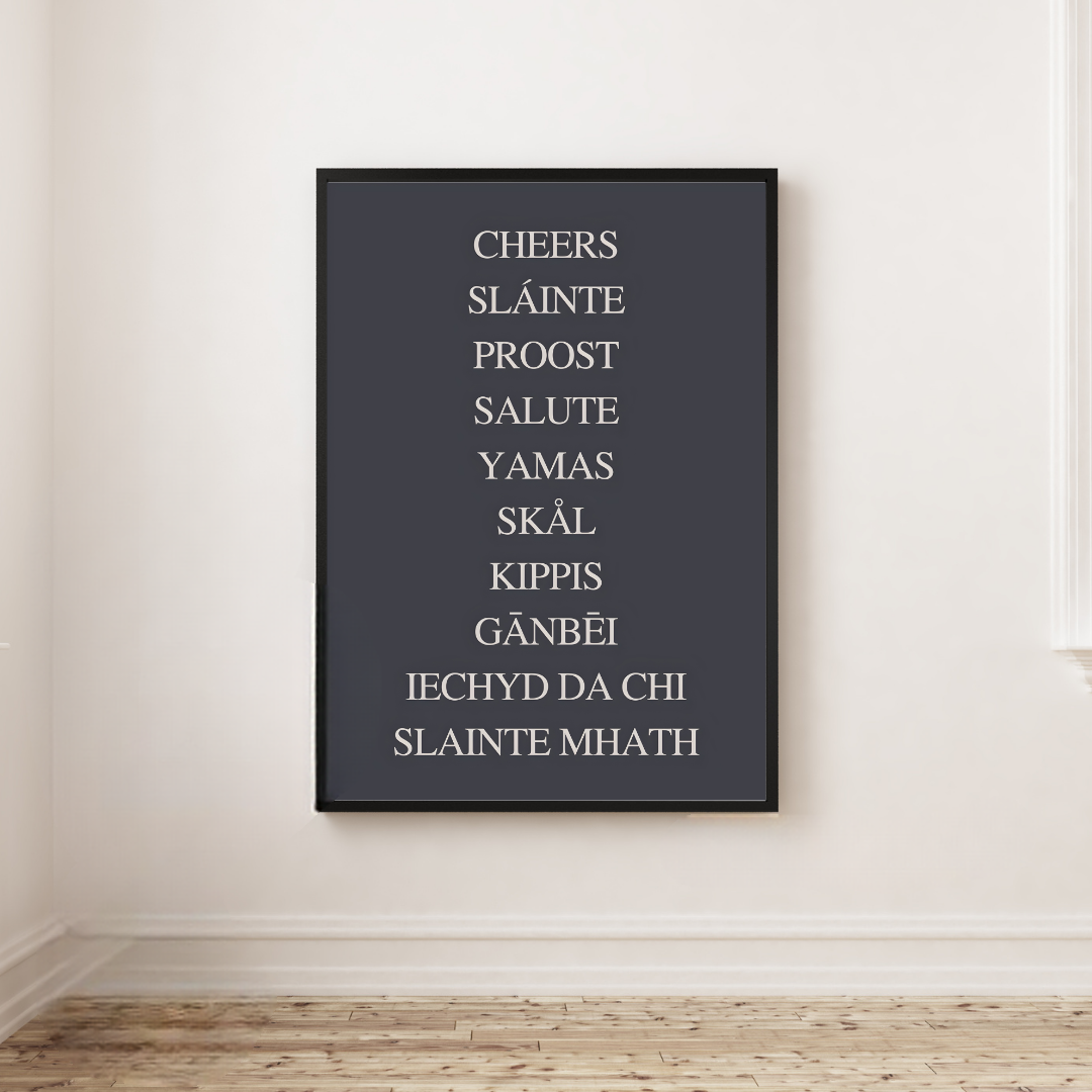 'Cheers' Poster