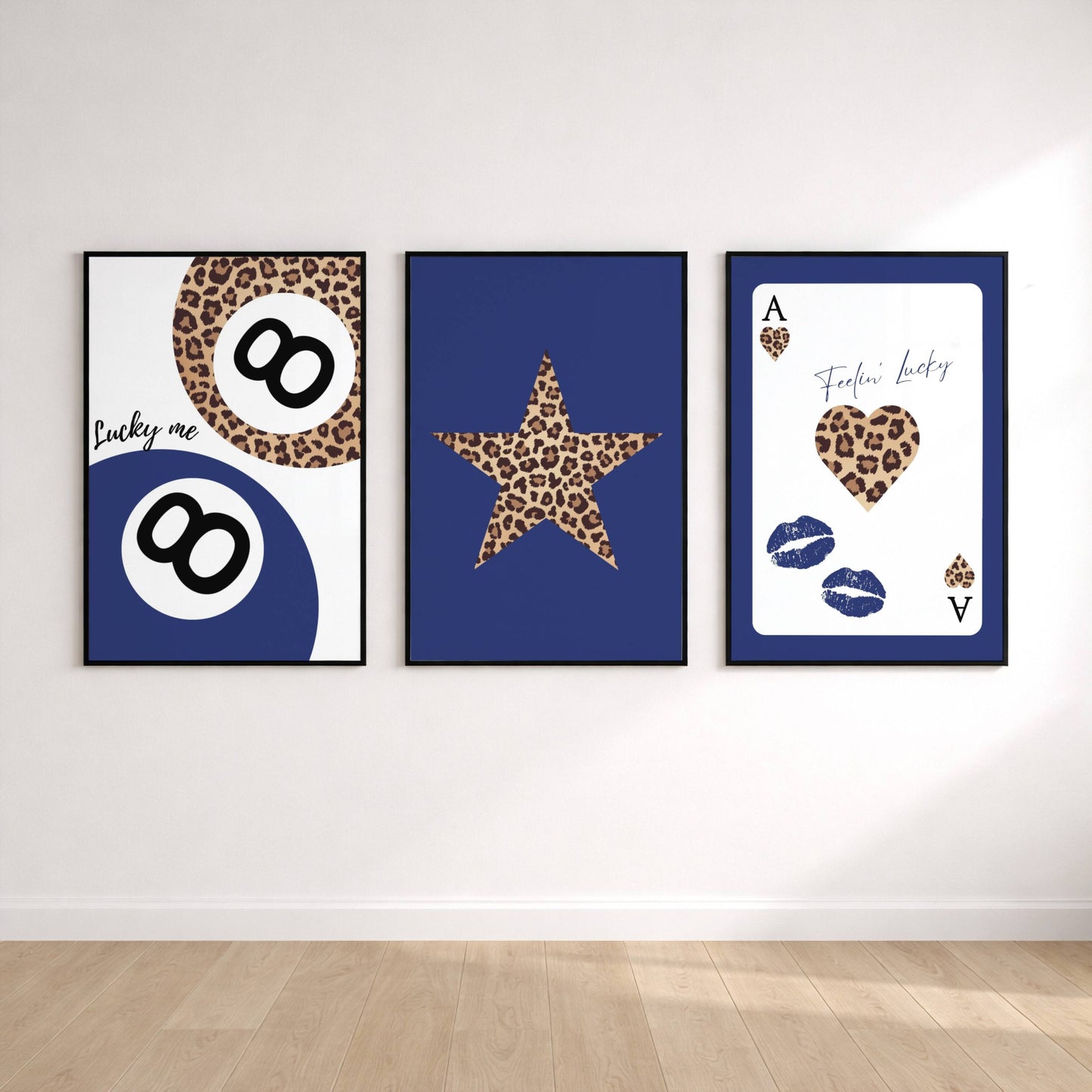 Set of 3 Leopard Prints
