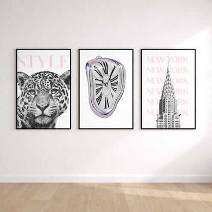 Set of 3 Leopard Prints