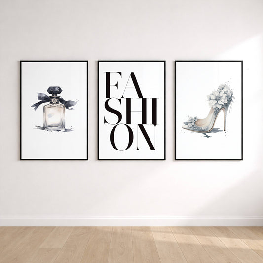 Set of 3 Fashion Prints