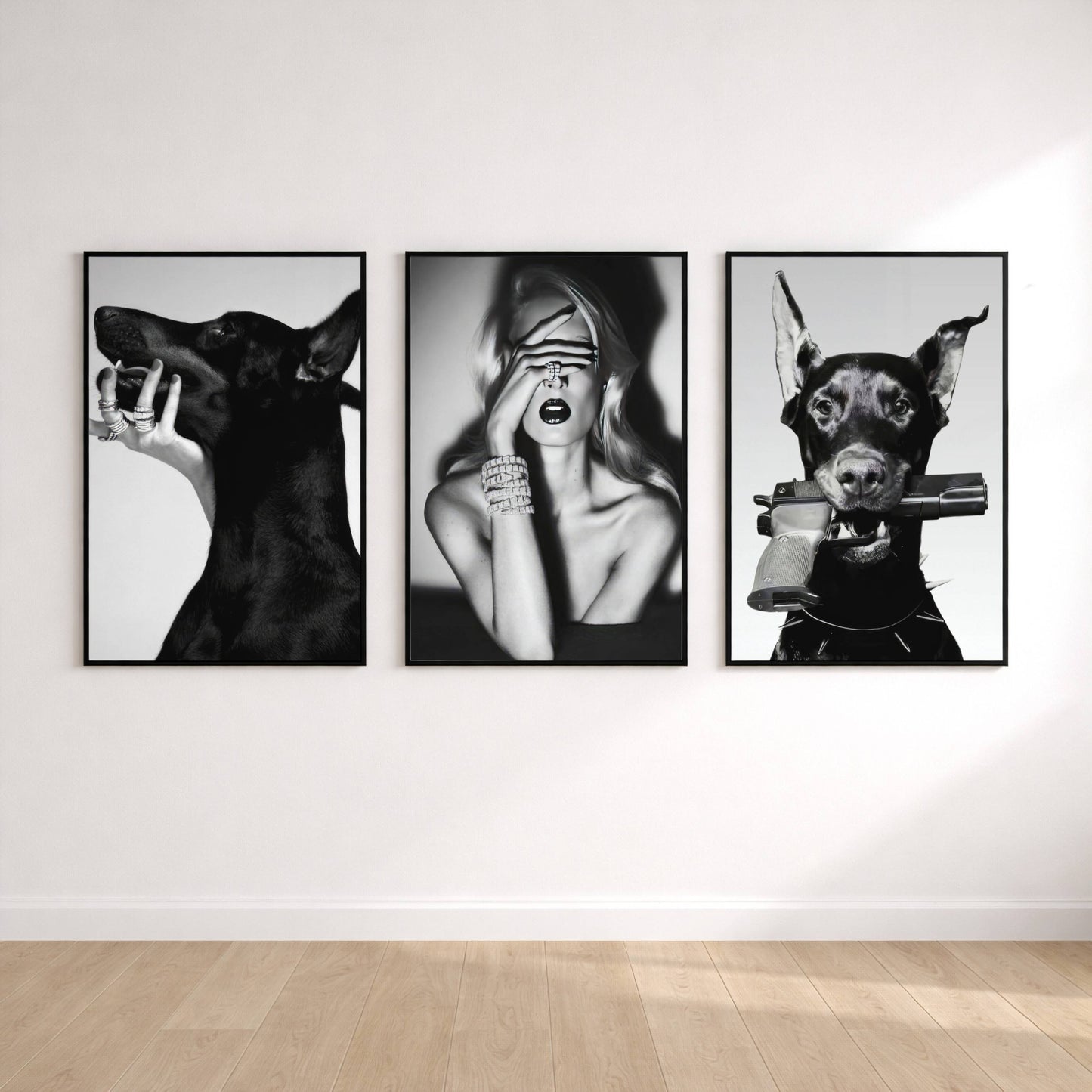 Set of 3 Luxury Fashion Designer Prints