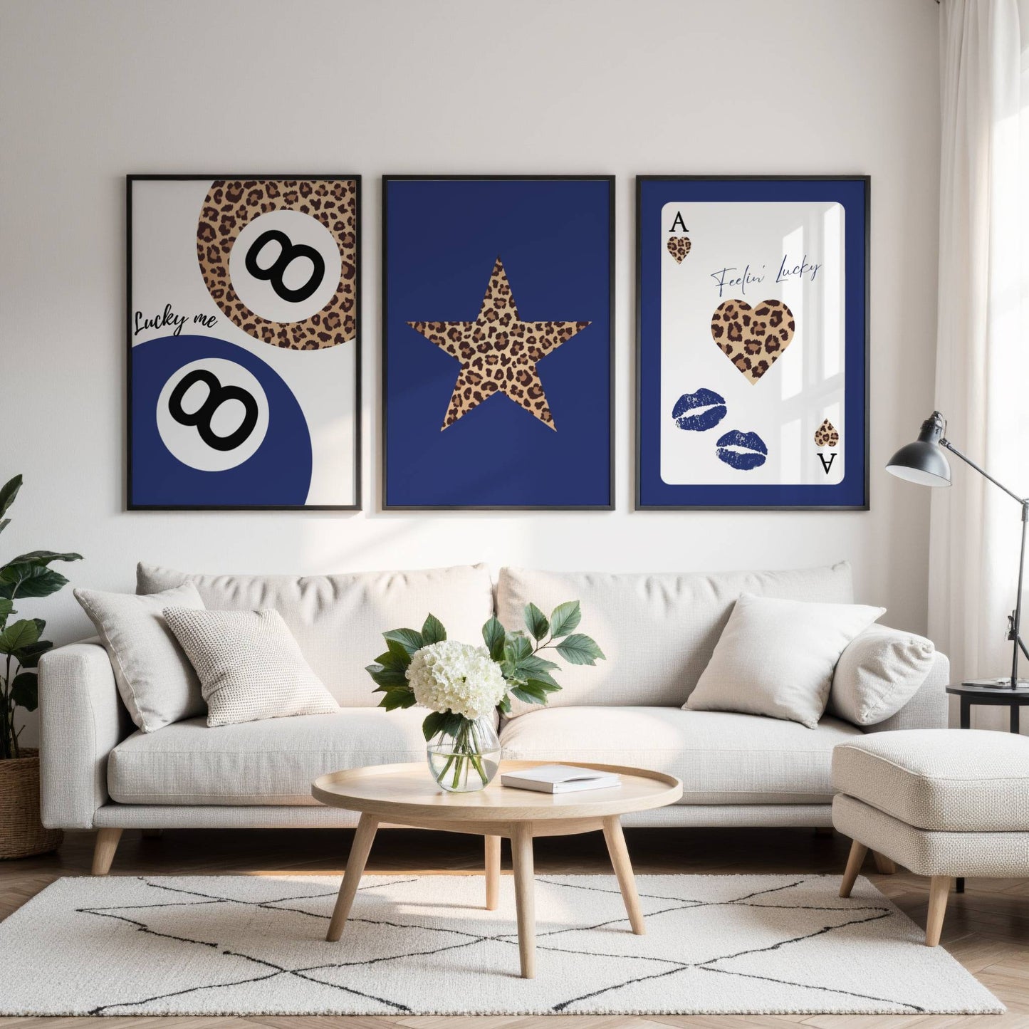 Set of 3 Leopard Prints