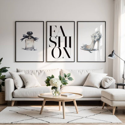 Set of 3 Fashion Prints