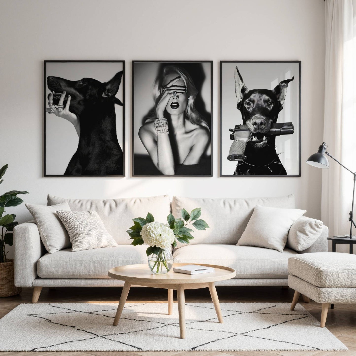Set of 3 Luxury Fashion Designer Prints