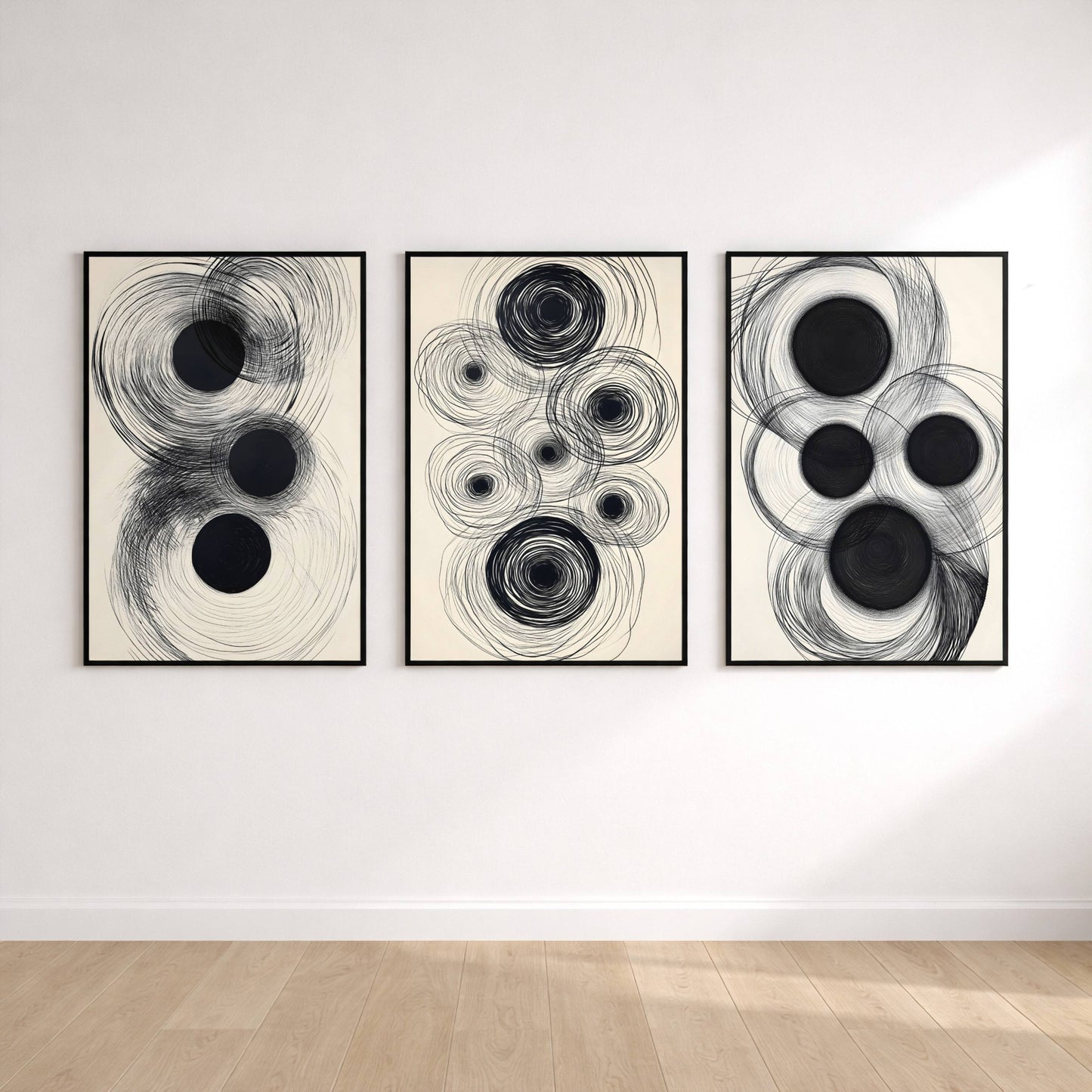 Set of 3 Abstract Gallery Wall