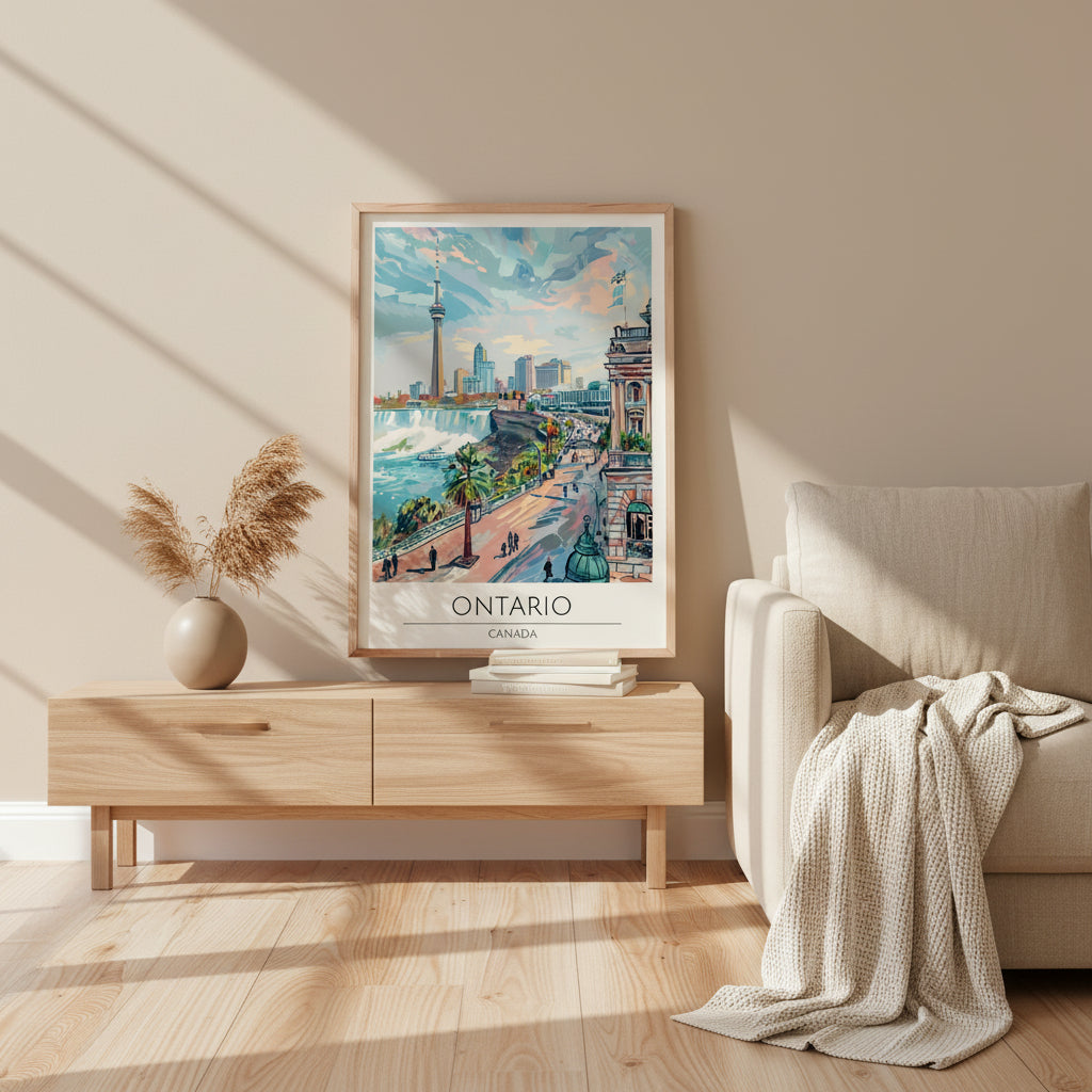 Canada - Ontario Travel Print Poster