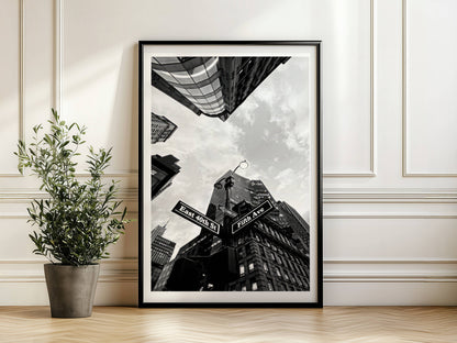 Fifth Avenue, East 40th Street Print